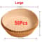 Disposable Air Fryer Paper Liners Non Stick Round Baking Sheets For Easy Clean Cooking 2