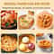 Disposable Air Fryer Paper Liners Non Stick Round Baking Sheets For Easy Clean Cooking 13
