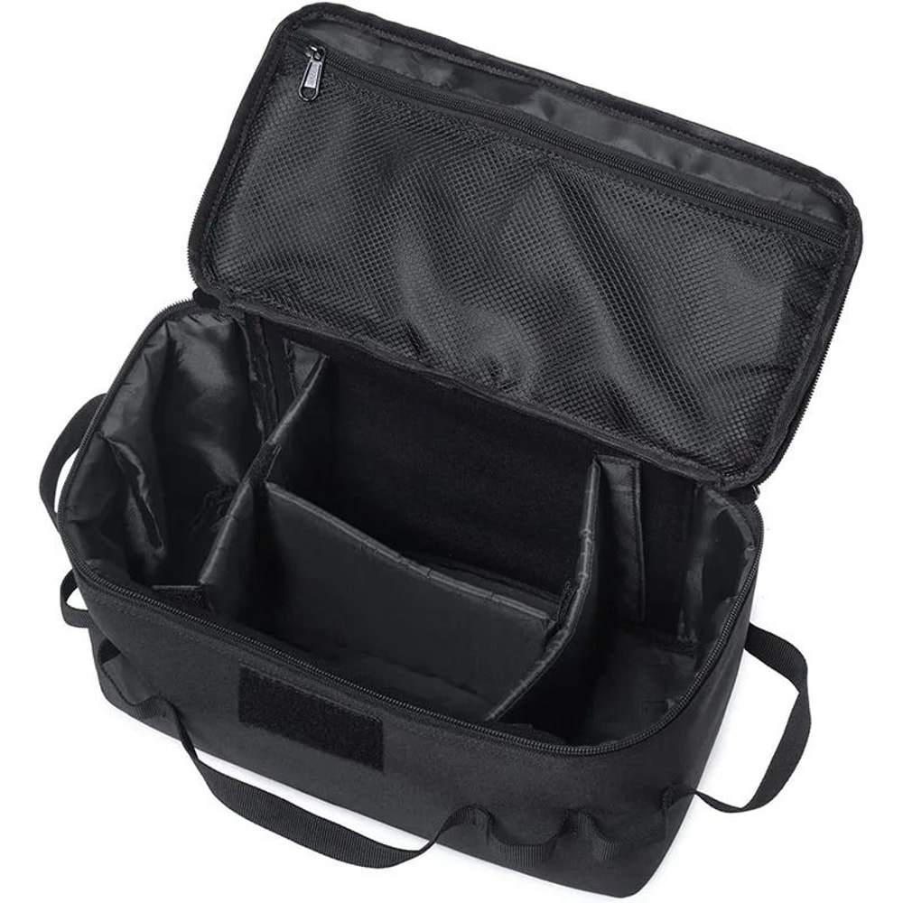 Outdoor Camping Storage Bag Large Capacity Gas Canister And Cookware Organizer 1