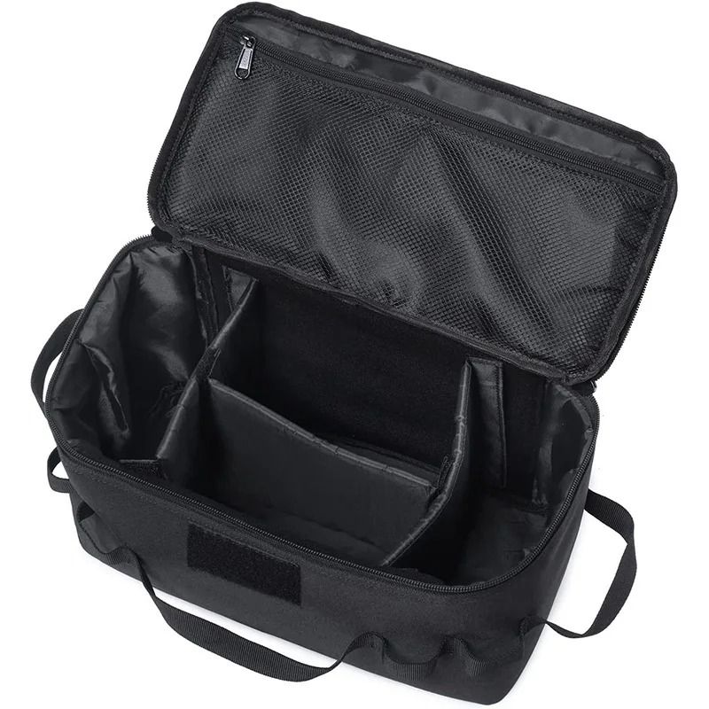 Outdoor Camping Storage Bag Large Capacity Gas Canister And Cookware Organizer 1