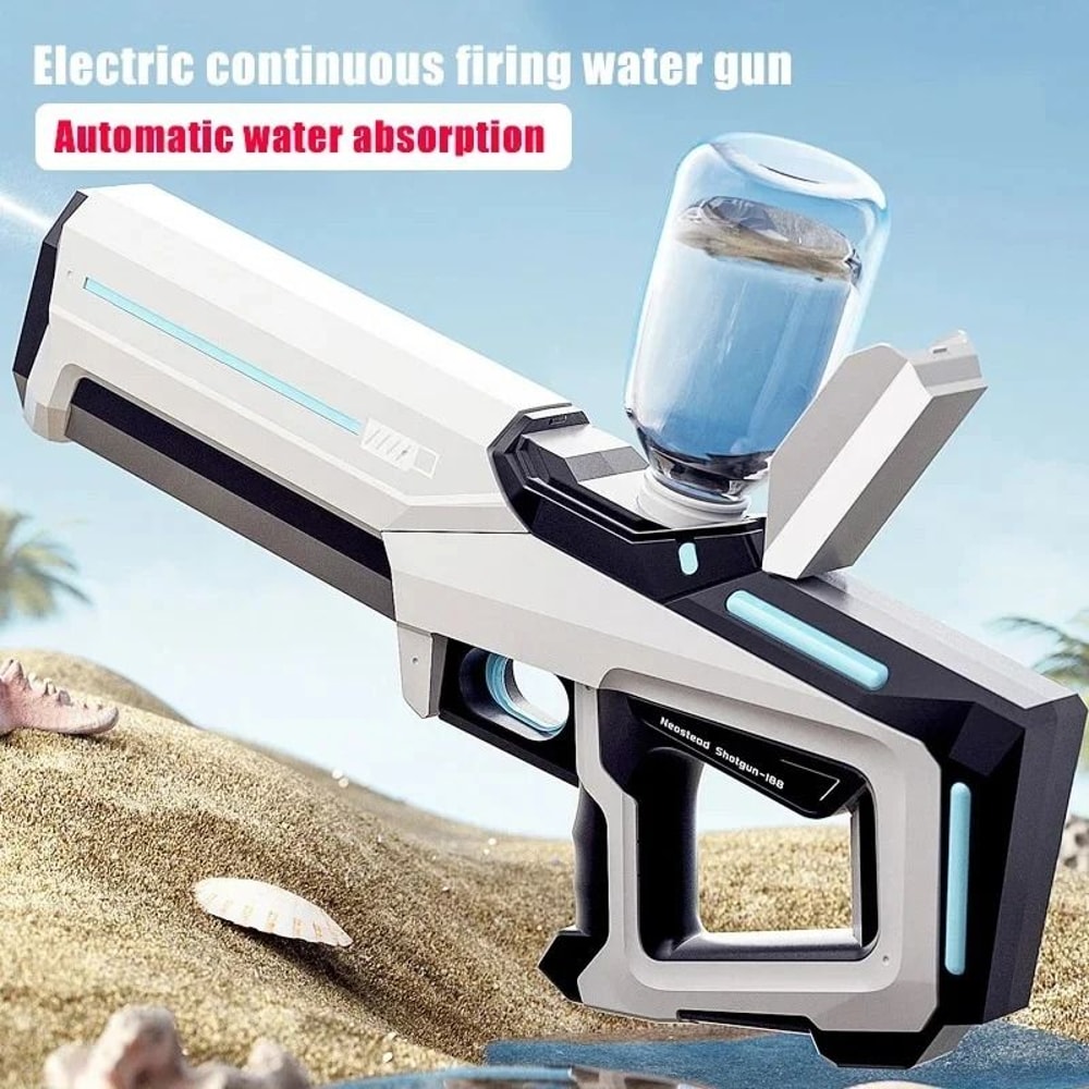 Electric Water Gun Automatic Water Blaster High Power Rechargeable Outdoor Toy 10