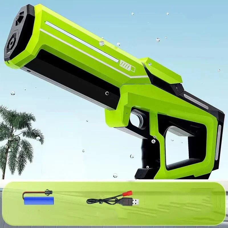 Electric Water Gun Automatic Water Blaster High Power Rechargeable Outdoor Toy 6