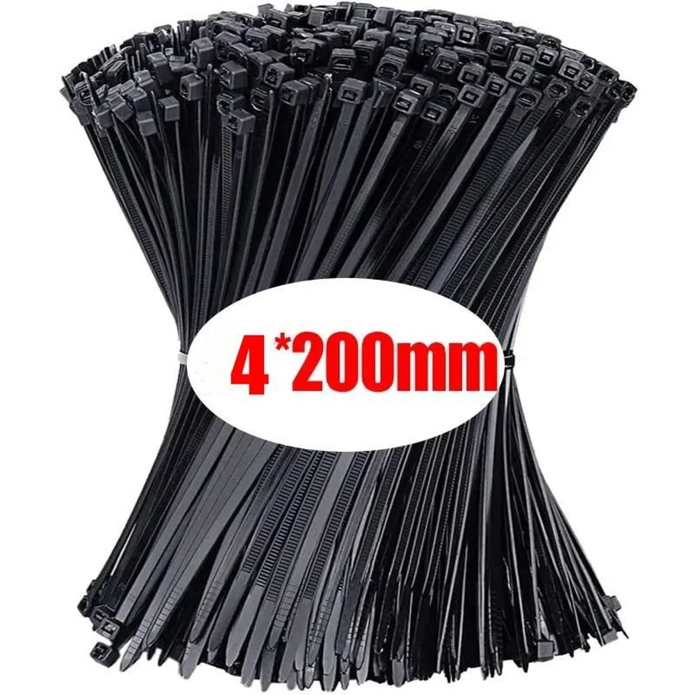 Heavy Duty Nylon Cable Ties Self Locking Zip Ties Adjustable Wire Fastening Straps 3