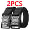 Tactical Waist Belt With Automatic Buckle Durable Adjustable Outdoor Utility Belt 5