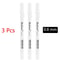 White Gel Pen Marker Set Waterproof Paint Markers For Art Craft And DIY 3