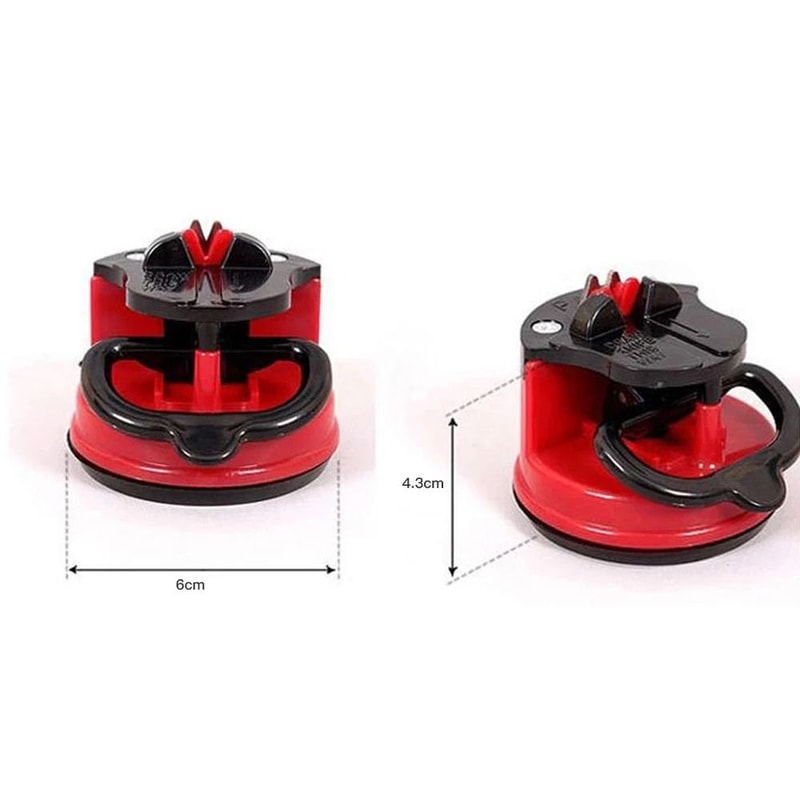 Kitchen Knife Sharpener Tool With Suction Base Easy Safe Blade Sharpening 5