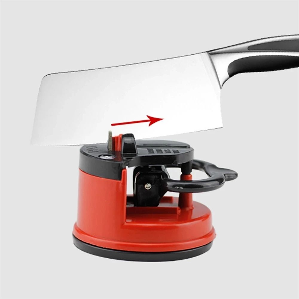Kitchen Knife Sharpener Tool With Suction Base Easy Safe Blade Sharpening 6