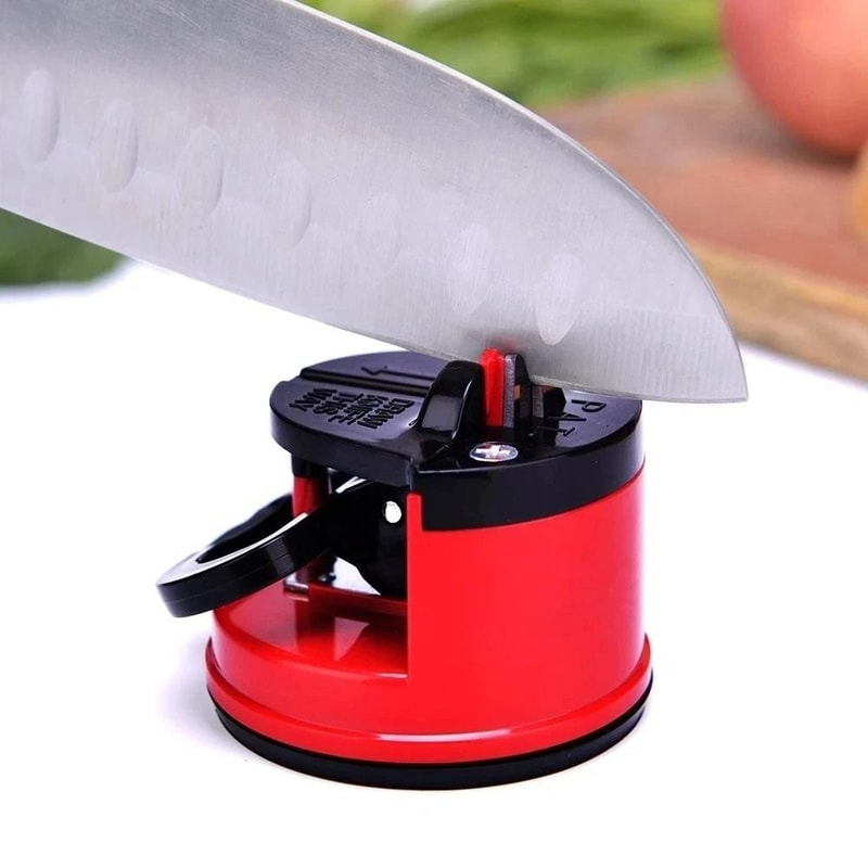 Kitchen Knife Sharpener Tool With Suction Base Easy Safe Blade Sharpening 8