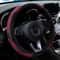 Carbon Fiber Leather Steering Wheel Cover Universal Anti Slip Grip For 145 To 15 Inch Wheels 3
