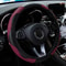 Carbon Fiber Leather Steering Wheel Cover Universal Anti Slip Grip For 145 To 15 Inch Wheels 3