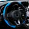 Carbon Fiber Leather Steering Wheel Cover Universal Anti Slip Grip For 145 To 15 Inch Wheels 11