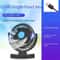 Triple Head Car Fan 360 Adjustable USB 12V Cooling Fan Silent Air Circulator 1