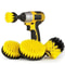 Drill Brush Cleaning Kit Power Scrubber Attachments For Carpet Glass Tires And Surfaces 11