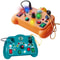 Montessori Busy Board Sensory Toy With LED Switches Educational Travel Activity Board For Kids 12