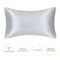 Mulberry Silk Pillowcase Soft Silky Satin Pillow Cover For Hair And Skin Care 8