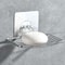 Stainless Steel Soap Holder Adhesive Wall Mounted Drain Rack Bathroom Organizer 1