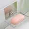 Stainless Steel Soap Holder Adhesive Wall Mounted Drain Rack Bathroom Organizer 4