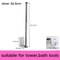 No Drill Toilet Paper Holder Adhesive Wall Mounted Tissue And Towel Rack 6