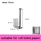 No Drill Toilet Paper Holder Adhesive Wall Mounted Tissue And Towel Rack 2