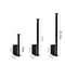 No Drill Toilet Paper Holder Adhesive Wall Mounted Tissue And Towel Rack 7