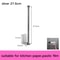 No Drill Toilet Paper Holder Adhesive Wall Mounted Tissue And Towel Rack 4