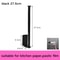 No Drill Toilet Paper Holder Adhesive Wall Mounted Tissue And Towel Rack 3