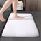 Super Absorbent Bath Mat Non Slip Coral Velvet Bathroom Floor Rug 2
