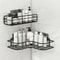 Metal Floating Wall Shelf Bathroom Organizer Kitchen Storage Rack 0