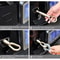 Heavy Duty Car Tow Cable High Strength Towing Strap With Hooks For Emergency Road Recovery 3