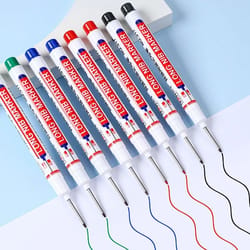deep hole long nib marker set precision construction marker for wood metal and diy projects