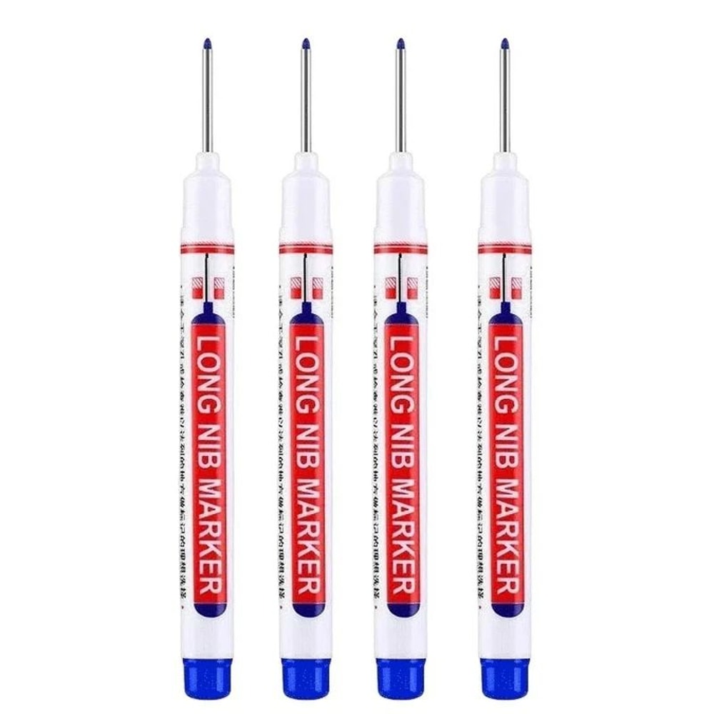 Deep Hole Long Nib Marker Set Precision Construction Marker For Wood Metal And DIY Projects 19