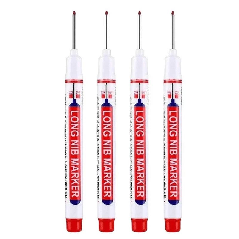 Deep Hole Long Nib Marker Set Precision Construction Marker For Wood Metal And DIY Projects 20