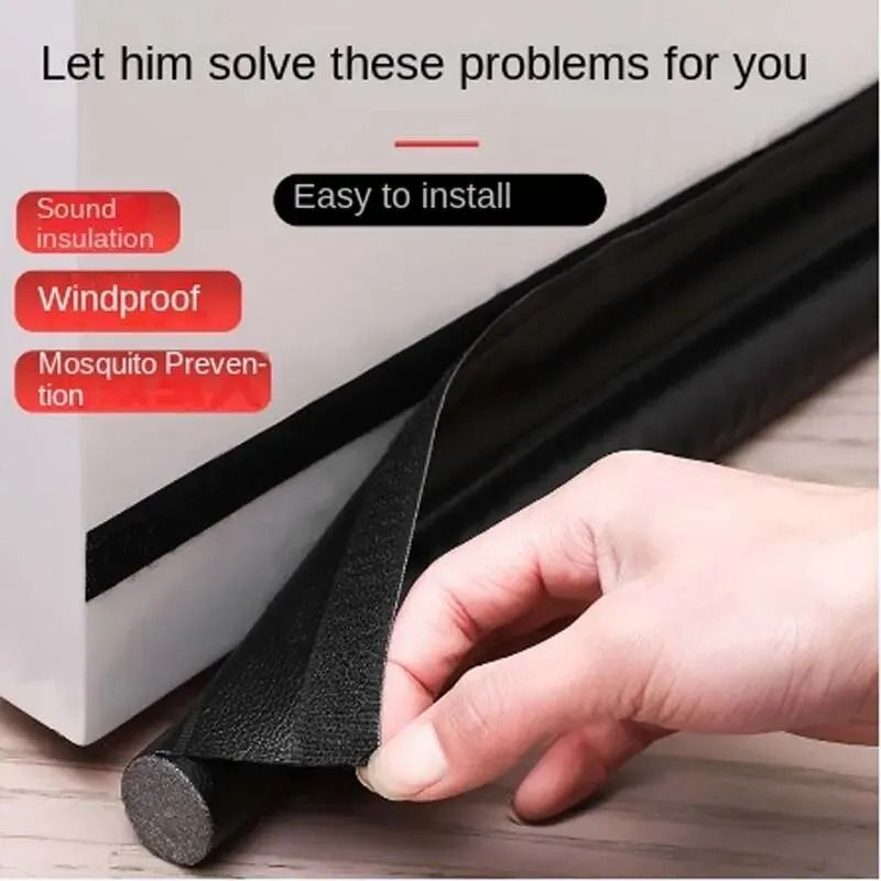 Door Sealing Strip Draft Stopper Soundproof Weather Stripping For Door Gap Protection 15
