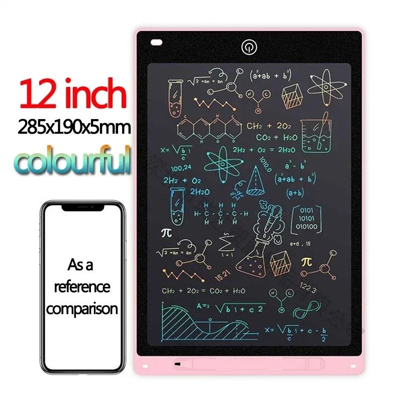 LCD Writing Tablet Kids Drawing Tablet Reusable Magic Drawing Board For Learning And Creativity 6