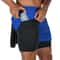 Mens 2 In 1 Workout Shorts Quick Dry Running Gym Shorts With Inner Liner 1