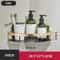 No Drill Bathroom Shelf Wall Mounted Shower Corner Rack Aluminum Storage Organizer 15