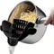 Clip On Pot Strainer Adjustable Silicone Kitchen Strainer For Pots Pans And Bowls 6
