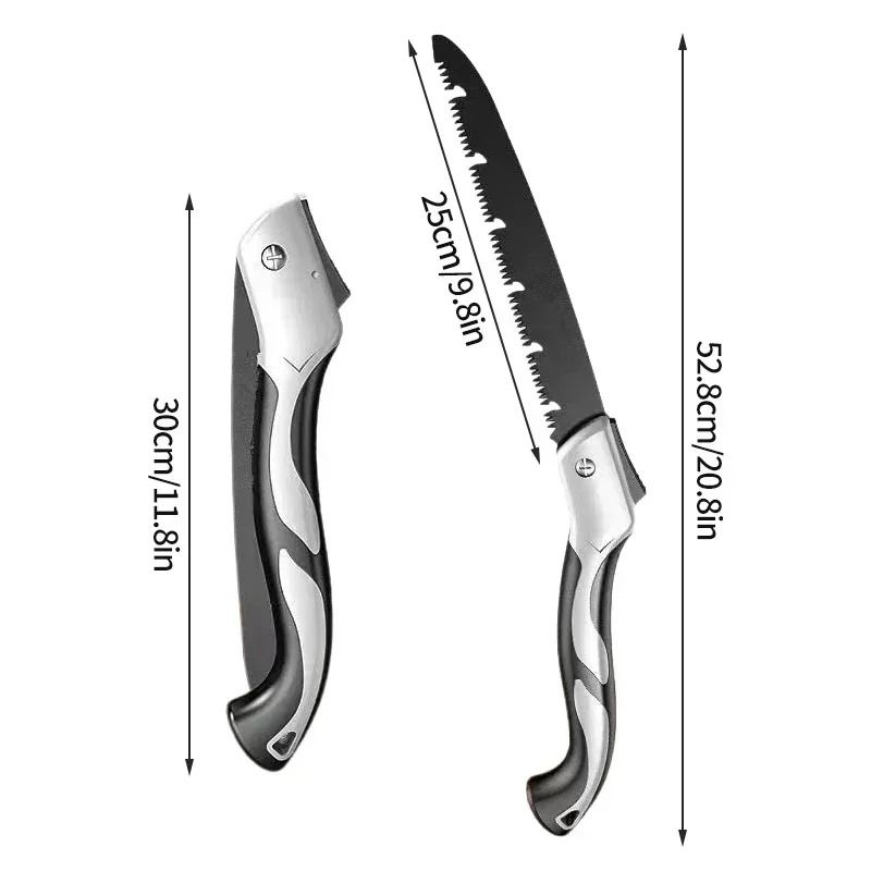 Folding Hand Saw Portable Garden Pruning Saw For Tree Cutting And Outdoor Use 5