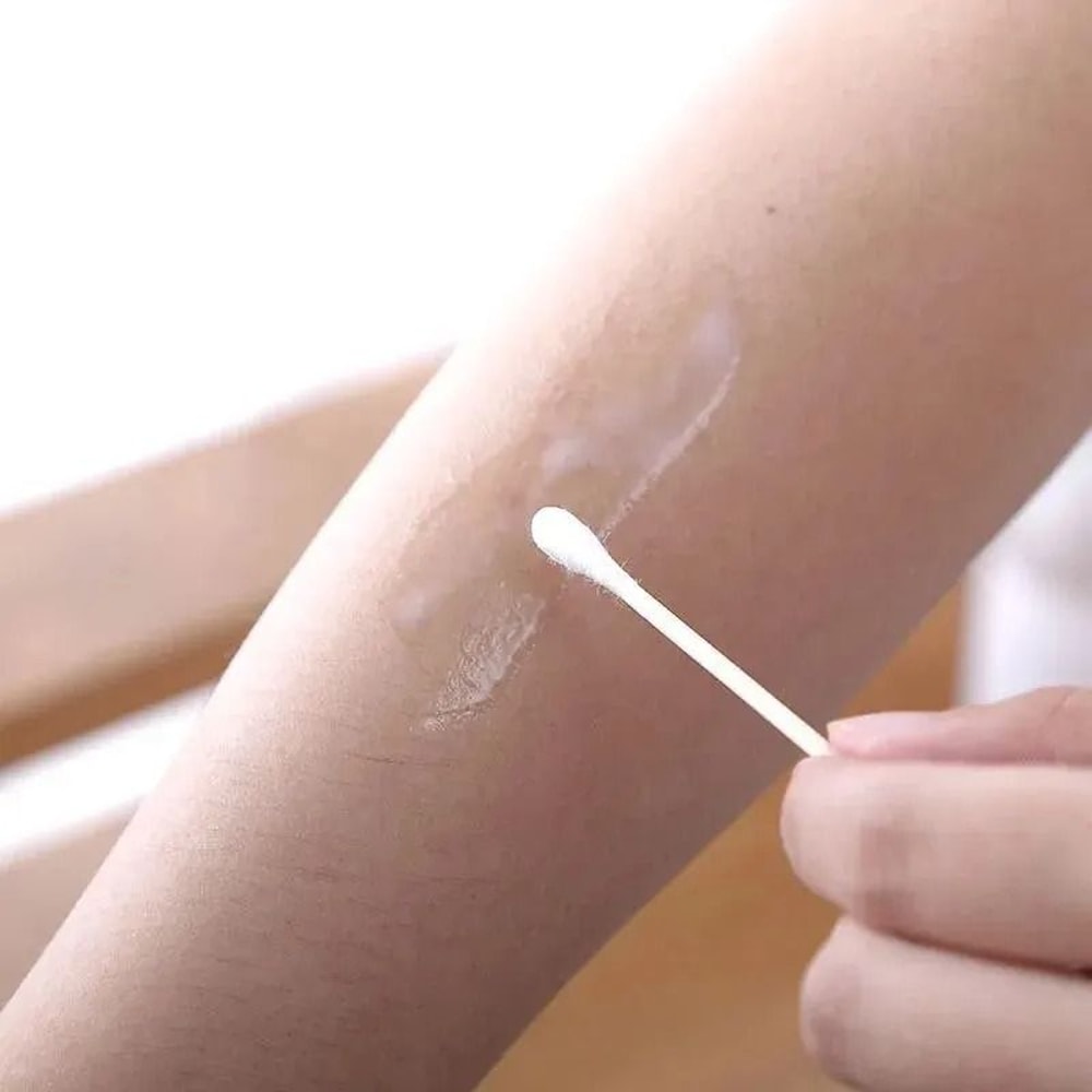 500pcs Double Head Cotton Swabs Wooden Makeup And Cleaning Cotton Buds 3