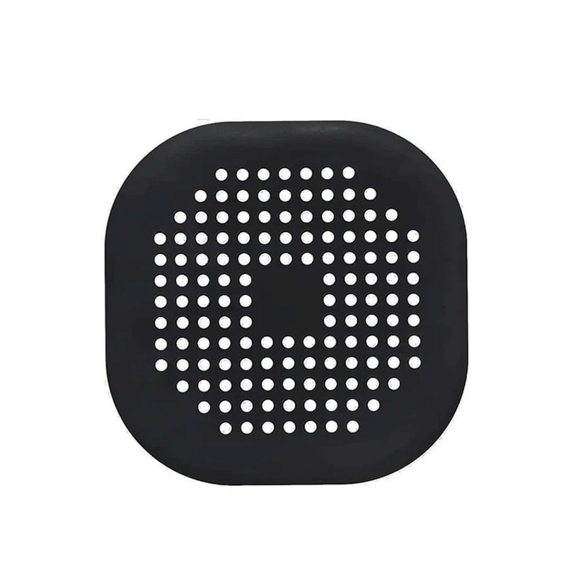 Silicone Drain Hair Catcher Cover Bathroom Shower Drain Filter Protector 2