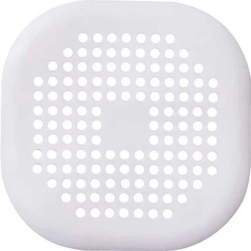 Silicone Drain Hair Catcher Cover Bathroom Shower Drain Filter Protector 1