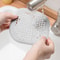 Silicone Drain Hair Catcher Cover Bathroom Shower Drain Filter Protector 8