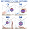 LED Flying Ball Toy Hover Spinner Hand Controlled Boomerang Drone For Kids And Family Fun 9