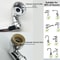 1080 Rotatable Faucet Sprayer Attachment Universal Tap Aerator Extension With Dual Spray Modes 3