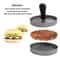 Aluminum Burger Press Hamburger Patty Maker For BBQ Grill And Kitchen Cooking 13