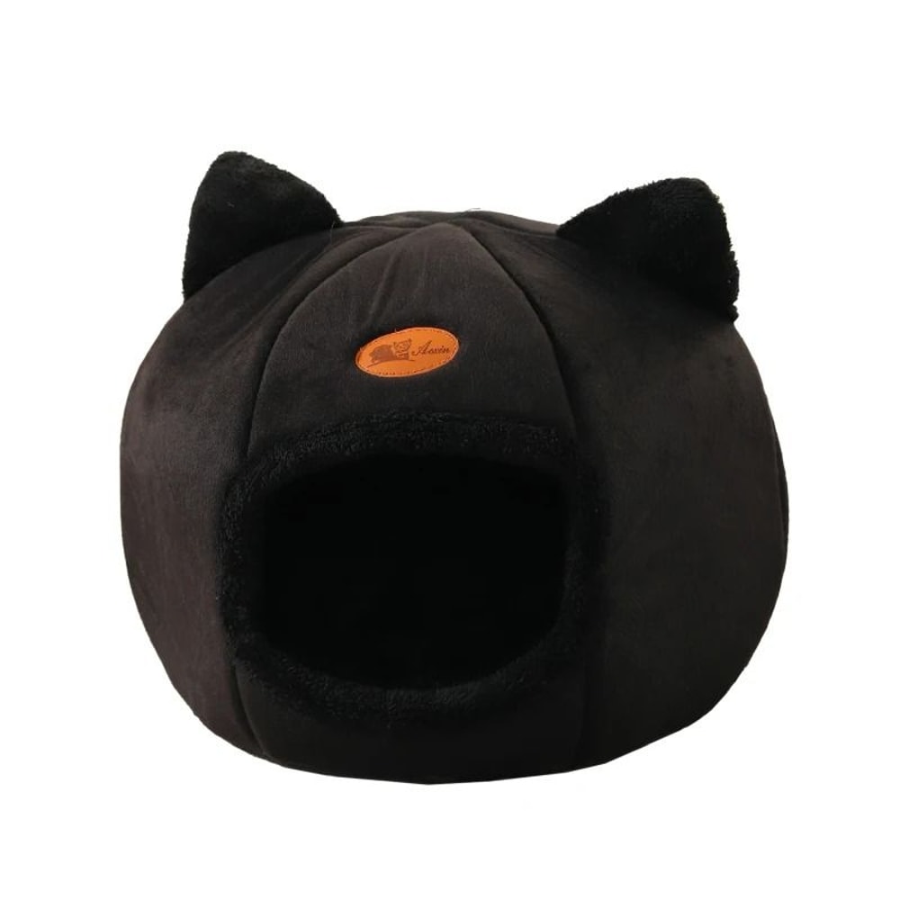 Cozy Cat Cave Bed Warm Pet Tent Bed For Cats And Small Dogs Indoor Comfort House 2