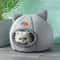 Cozy Cat Cave Bed Warm Pet Tent Bed For Cats And Small Dogs Indoor Comfort House 5