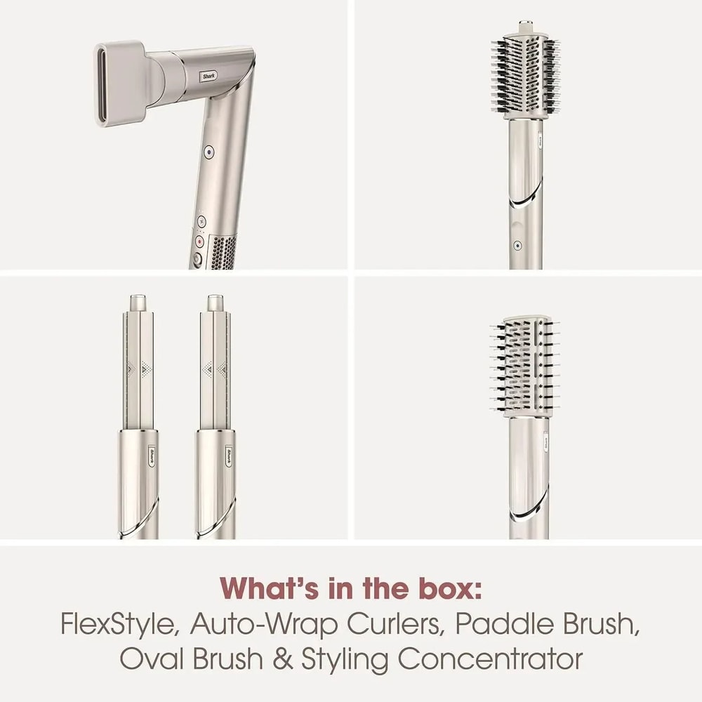 5 In 1 Multi Function Hair Styler Negative Ion Hair Dryer And Automatic Curler Set 7
