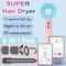 Professional Negative Ion Hair Dryer For Curly And Straight Hair With High Speed Drying 5
