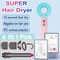 Professional Negative Ion Hair Dryer For Curly And Straight Hair With High Speed Drying 5